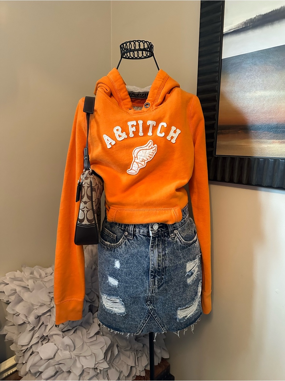 Y2K Abercrombie & Fitch Hoodie 🧡